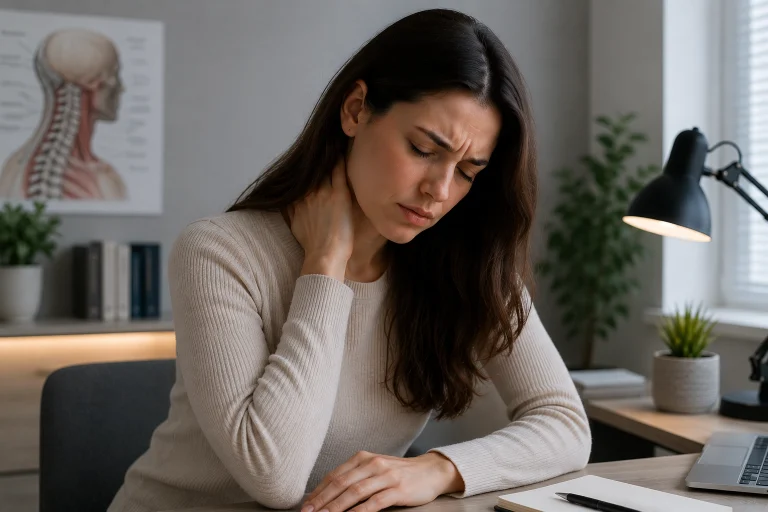 Біль у шиї: причини, симптоми та лікування